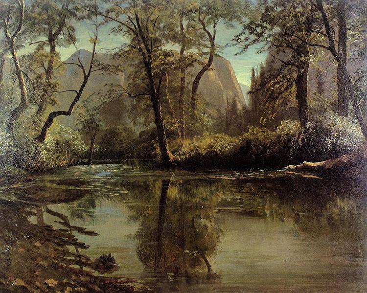 Albert Bierstadt Yosemite Valley, California Norge oil painting art